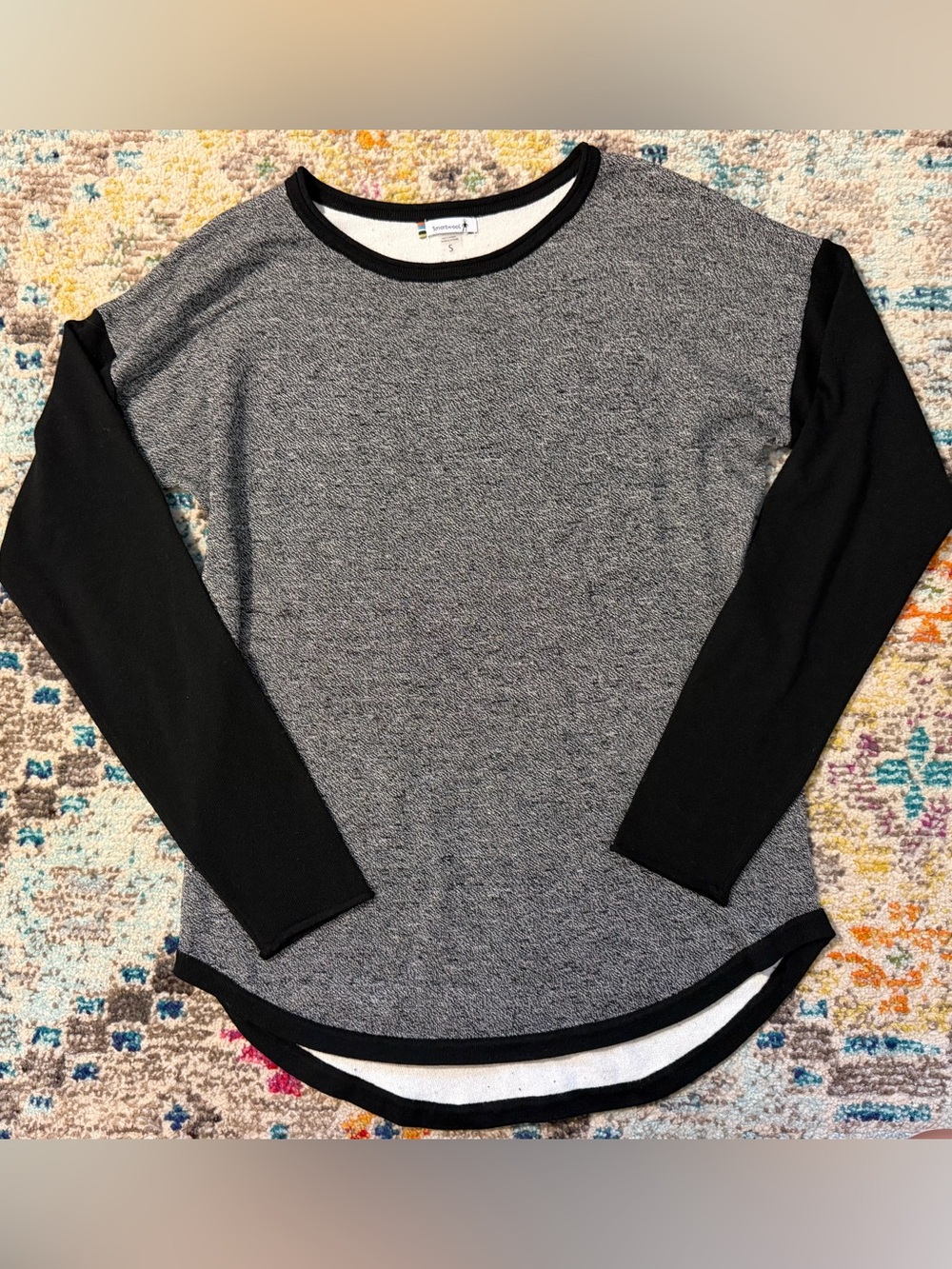 Smartwool color block sweater